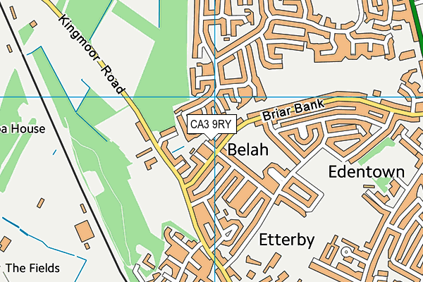 CA3 9RY map - OS VectorMap District (Ordnance Survey)