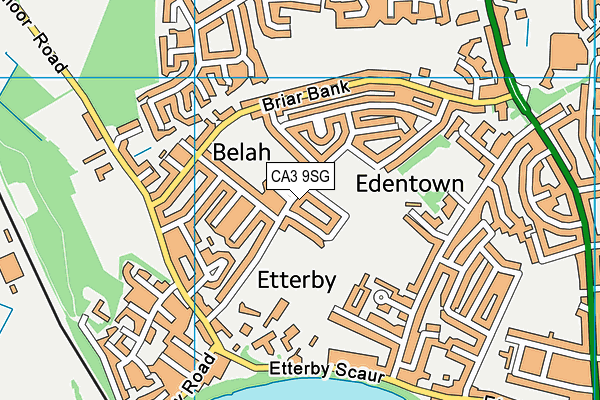 CA3 9SG map - OS VectorMap District (Ordnance Survey)