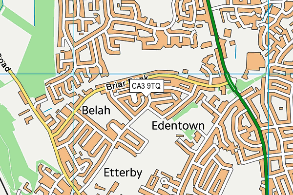CA3 9TQ map - OS VectorMap District (Ordnance Survey)