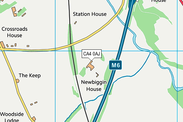 CA4 0AJ map - OS VectorMap District (Ordnance Survey)