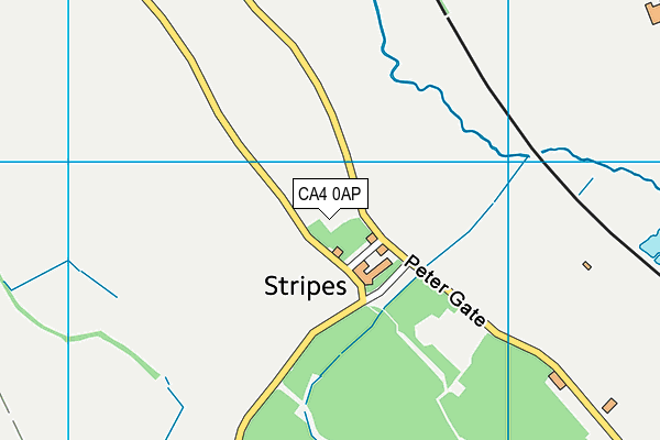 CA4 0AP map - OS VectorMap District (Ordnance Survey)