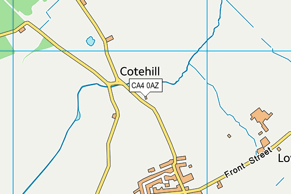 CA4 0AZ map - OS VectorMap District (Ordnance Survey)