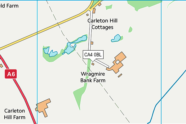 CA4 0BL map - OS VectorMap District (Ordnance Survey)