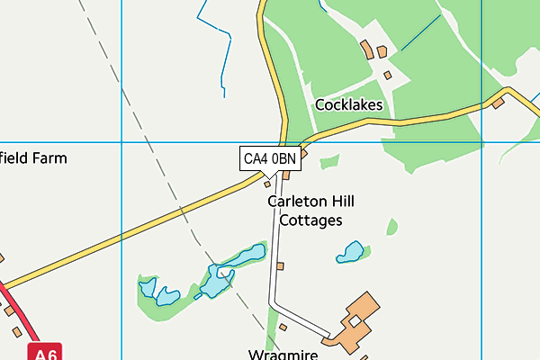 CA4 0BN map - OS VectorMap District (Ordnance Survey)