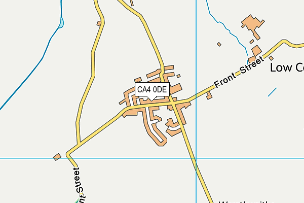 CA4 0DE map - OS VectorMap District (Ordnance Survey)