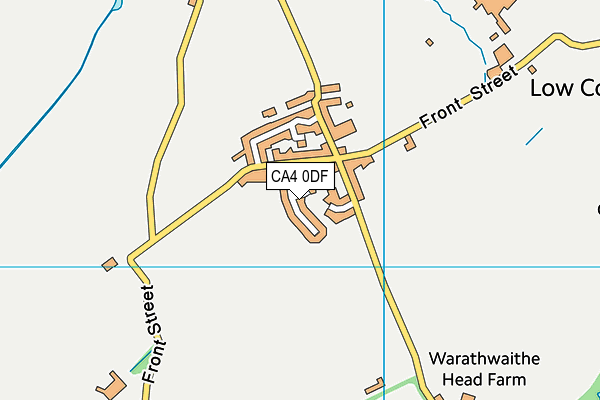 CA4 0DF map - OS VectorMap District (Ordnance Survey)