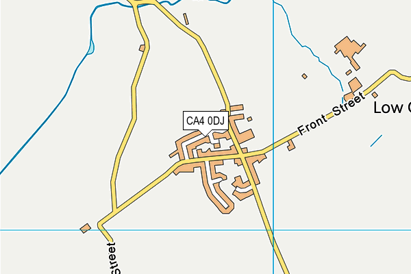 CA4 0DJ map - OS VectorMap District (Ordnance Survey)