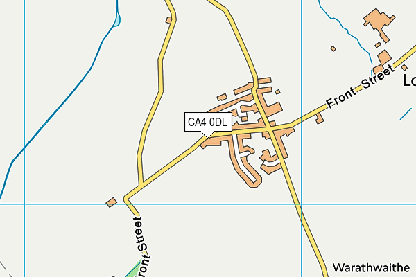 CA4 0DL map - OS VectorMap District (Ordnance Survey)