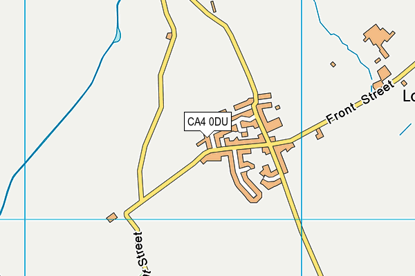 CA4 0DU map - OS VectorMap District (Ordnance Survey)