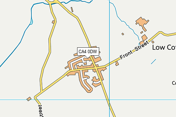 CA4 0DW map - OS VectorMap District (Ordnance Survey)