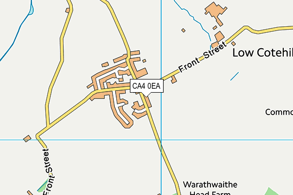 CA4 0EA map - OS VectorMap District (Ordnance Survey)