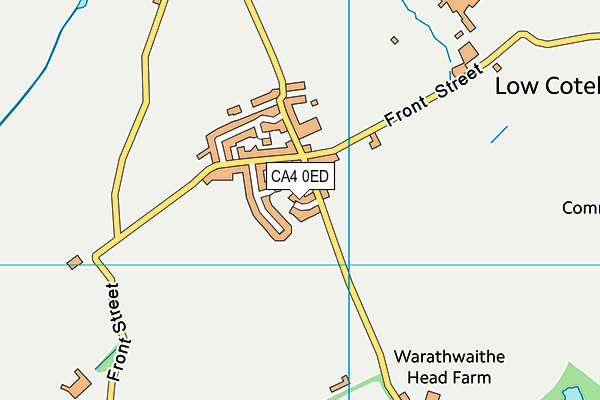 CA4 0ED map - OS VectorMap District (Ordnance Survey)