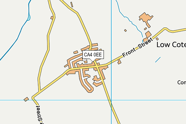 CA4 0EE map - OS VectorMap District (Ordnance Survey)