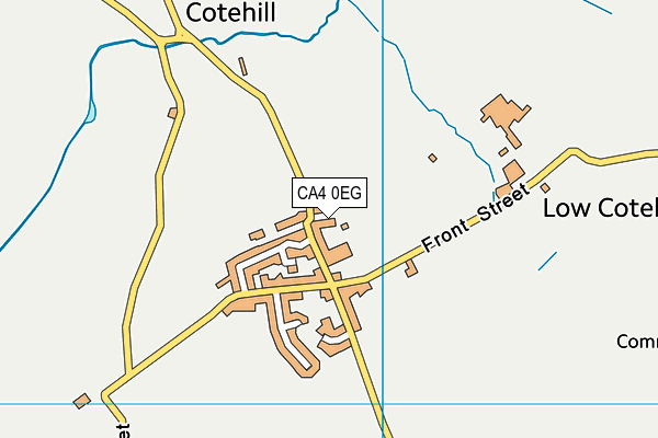 CA4 0EG map - OS VectorMap District (Ordnance Survey)