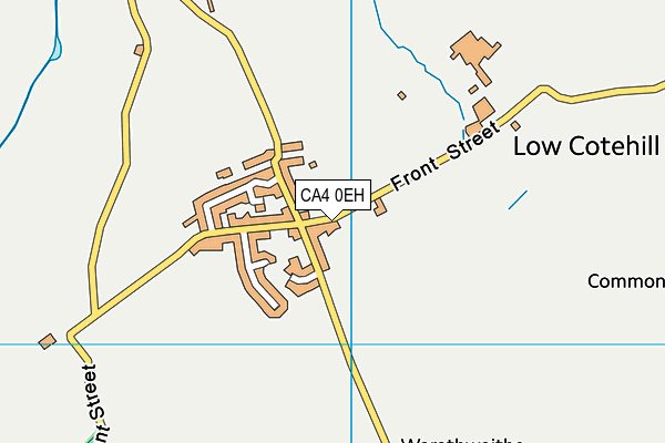 CA4 0EH map - OS VectorMap District (Ordnance Survey)