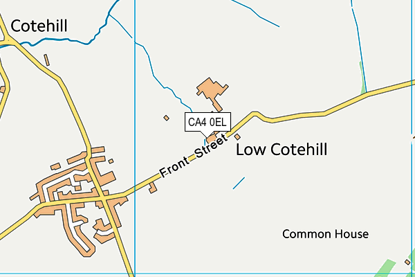 CA4 0EL map - OS VectorMap District (Ordnance Survey)