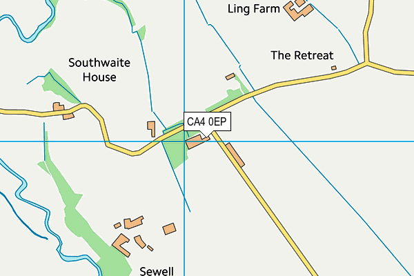 CA4 0EP map - OS VectorMap District (Ordnance Survey)