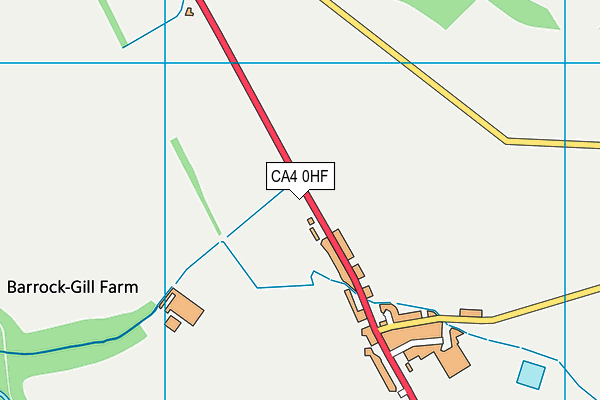 CA4 0HF map - OS VectorMap District (Ordnance Survey)