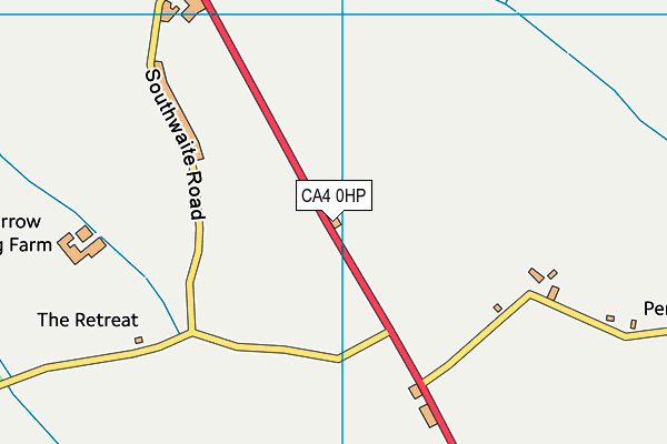 CA4 0HP map - OS VectorMap District (Ordnance Survey)