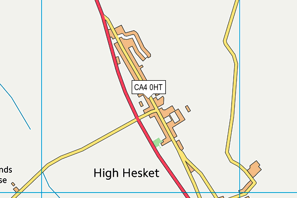 CA4 0HT map - OS VectorMap District (Ordnance Survey)