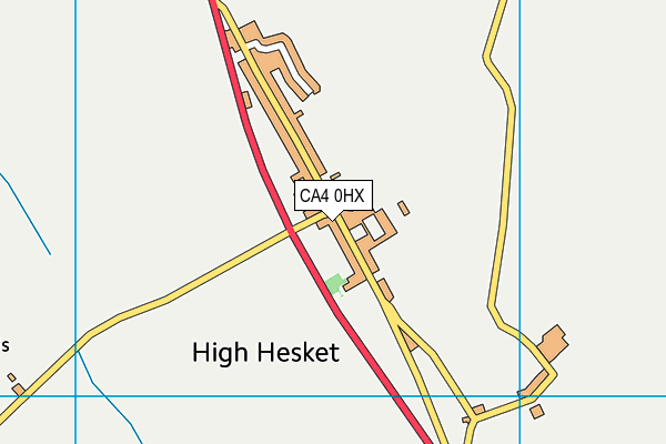 CA4 0HX map - OS VectorMap District (Ordnance Survey)