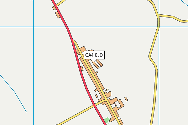 CA4 0JD map - OS VectorMap District (Ordnance Survey)