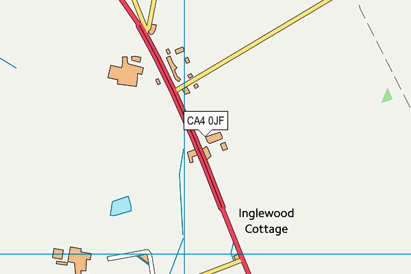 CA4 0JF map - OS VectorMap District (Ordnance Survey)