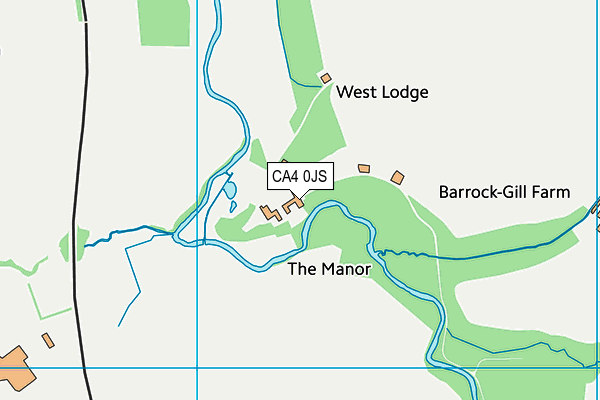 CA4 0JS map - OS VectorMap District (Ordnance Survey)