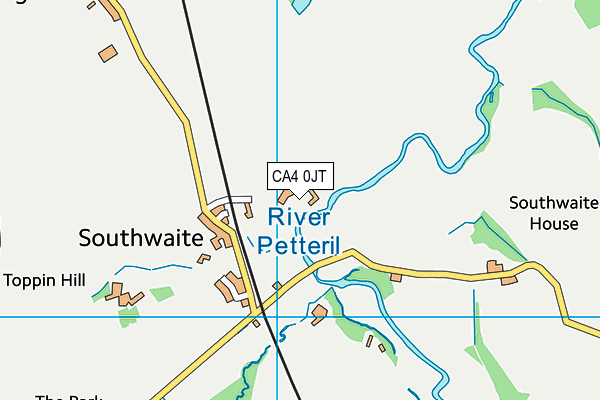 CA4 0JT map - OS VectorMap District (Ordnance Survey)