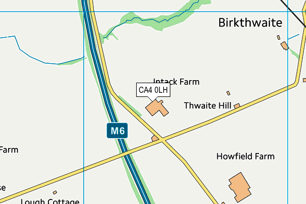 CA4 0LH map - OS VectorMap District (Ordnance Survey)