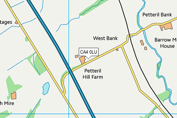 CA4 0LU map - OS VectorMap District (Ordnance Survey)