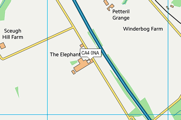 CA4 0NA map - OS VectorMap District (Ordnance Survey)