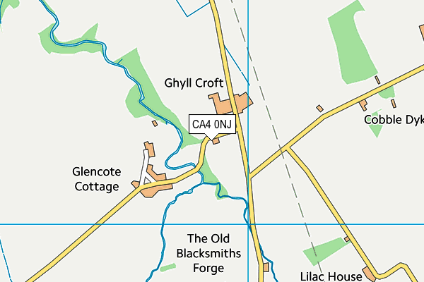 CA4 0NJ map - OS VectorMap District (Ordnance Survey)