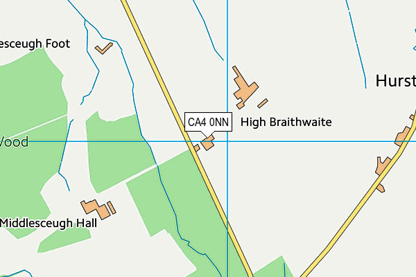 CA4 0NN map - OS VectorMap District (Ordnance Survey)