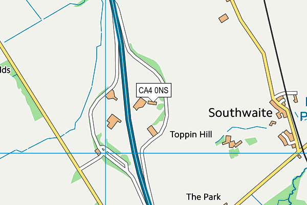 CA4 0NS map - OS VectorMap District (Ordnance Survey)