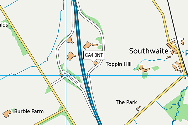 CA4 0NT map - OS VectorMap District (Ordnance Survey)