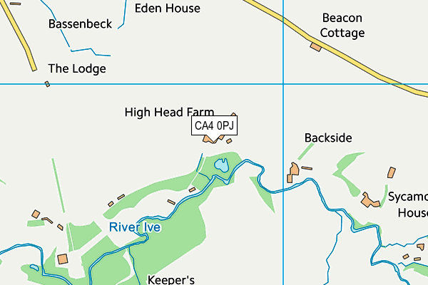 CA4 0PJ map - OS VectorMap District (Ordnance Survey)