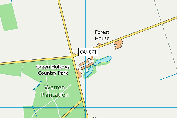 CA4 0PT map - OS VectorMap District (Ordnance Survey)