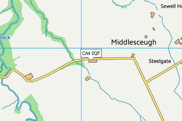 CA4 0QF map - OS VectorMap District (Ordnance Survey)