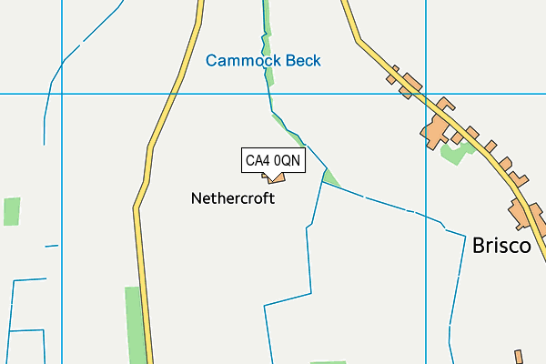 CA4 0QN map - OS VectorMap District (Ordnance Survey)