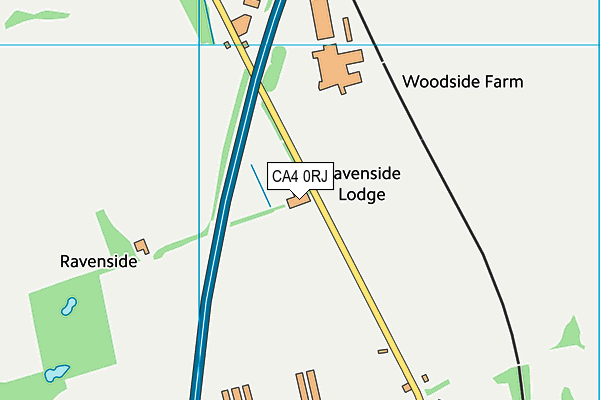 CA4 0RJ map - OS VectorMap District (Ordnance Survey)