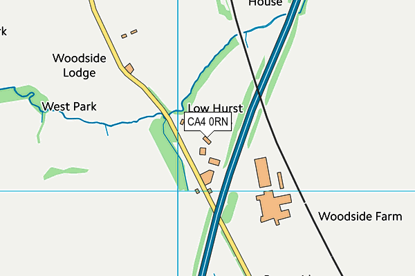 CA4 0RN map - OS VectorMap District (Ordnance Survey)