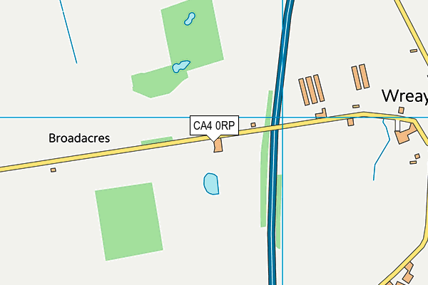 CA4 0RP map - OS VectorMap District (Ordnance Survey)