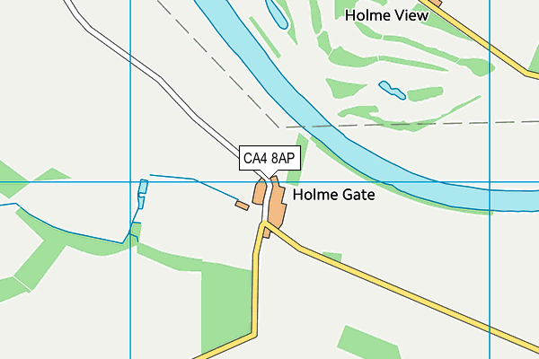 CA4 8AP map - OS VectorMap District (Ordnance Survey)