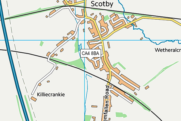 Map of JB NUTRITION (CARLISLE) LIMITED at district scale