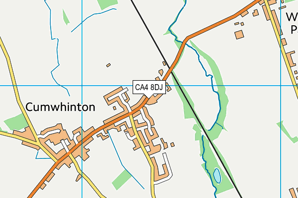 CA4 8DJ map - OS VectorMap District (Ordnance Survey)