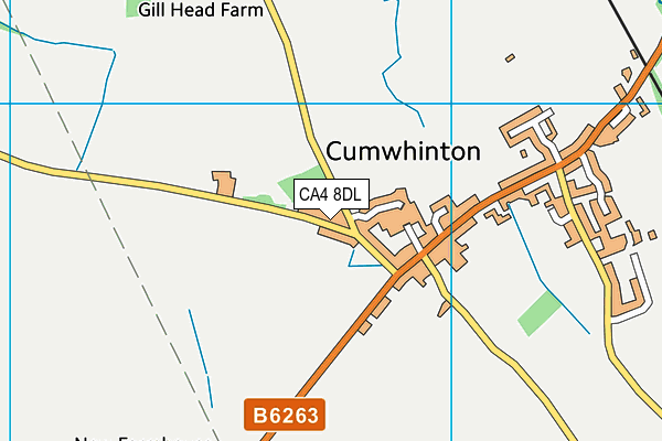 CA4 8DL map - OS VectorMap District (Ordnance Survey)