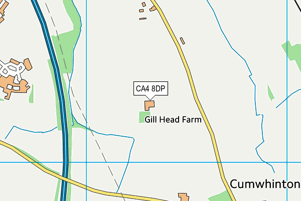 CA4 8DP map - OS VectorMap District (Ordnance Survey)