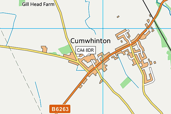 CA4 8DR map - OS VectorMap District (Ordnance Survey)