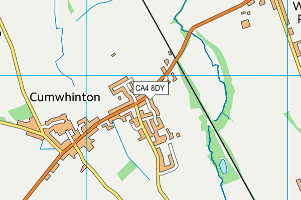 CA4 8DY map - OS VectorMap District (Ordnance Survey)